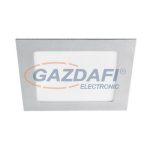 KANLUX 25814 KATRO N LED panel, szögletes 12W-NW-SR ezüst