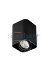 KANLUX 26113 falon kívüli spot lámpa 220V max. 25W IP20 fekete szögletes GU10 A++ -> E