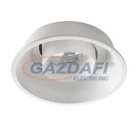   KANLUX 29230 spot lámpa dekorációs keret foglalat nélkül 12V max. 35W IP20 fehér kerek