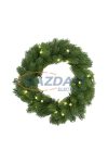 HOME KMK 48 LED műkoszorú LED világítással, 40 cm átmérő, időzíthető