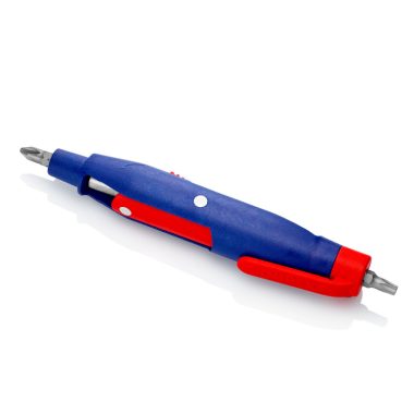 KNIPEX 00 11 07 Csapos kapcsolószekrény kulcs használatos szekrényekhez és elzáró rendszerekhez 145 mm