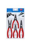 KNIPEX 00 20 03 SB Precíziós Seeger-gyűrű fogó készlet 310 mm