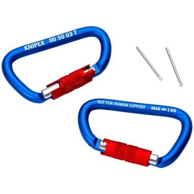 KNIPEX 00 50 03 T BK KNIPEX 2 darab Karabiner készlet