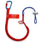 KNIPEX 00 50 12 T BK Rögzítőpont rögzített karabinerrel