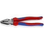   KNIPEX 02 02 225 T BK Erő kombifogó rögzítőszemmel feketére foszfátozott 225 mm