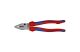 KNIPEX 02 02 225 T BK Erő kombifogó rögzítőszemmel feketére foszfátozott 225 mm