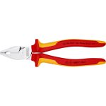   KNIPEX 02 06 200 SB Kombinált fogó többkomponensű markolattal szigetelt, VDE-bevizsgált krómozott 200 m