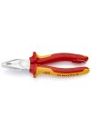 KNIPEX 03 06 180 T BK  Kombinált fogó krómozott VDE 180 mm