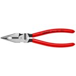 KNIPEX 08 21 185  Hegyes kombinált fogó 185 x 50 x 11 mm