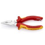   KNIPEX 08 26 145 T BK 145 mm, keskeny, lapos, kombinált, CrV, VDE