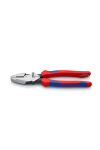 KNIPEX 09 02 240 T BK Kábelfogó "Lineman's Pliers" rögzítőszemmel Amerikai modell feketére foszfátozott 240 mm