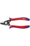 KNIPEX 12 82 130 SB Huzalcsupaszító fogó fényvezetőkhöz 130 x 85 x 20 mm