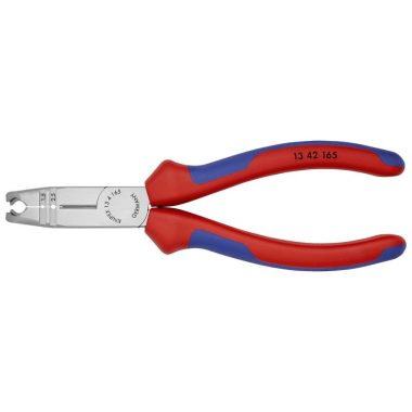 KNIPEX 13 42 165 SB KNIPEX Köpeny-eltávolító fogó feketére foszfátozott 165 mm