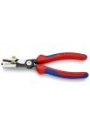 KNIPEX 13 62 180 SB StriX Csupaszító fogó kábelvágó ollóval feketére foszfátozott 180 mm