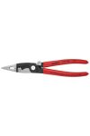 KNIPEX 13 91 200 SB Elektromos szerelőfogó feketére foszfátozott 200 mm