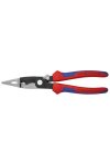 KNIPEX 13 92 200 SB Elektromos szerelőfogó feketére foszfátozott 200 mm