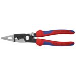   KNIPEX 13 92 200 SB Elektromos szerelőfogó feketére foszfátozott 200 mm