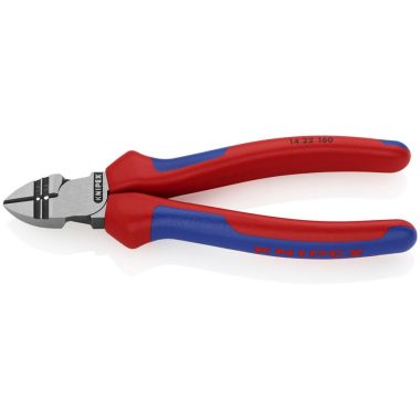 KNIPEX 14 22 160 SB Huzalcsupaszító-oldalcsípőfogók feketére foszfátozott 160 mm