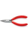 KNIPEX 25 01 125  Fél-kerek csőrű fogó vágóéllel (Rádiófogó) 125 x 56 x 12 mm