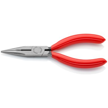 KNIPEX 25 01 140  Fél-kerek csőrű fogó vágóéllel (Rádiófogó) 140 x 53 x 12 mm