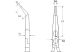 KNIPEX 25 25 160 Fél-kerek csőrű fogó vágóéllel (Rádiófogó) 160 x 57 x 18 mm