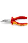 KNIPEX 25 26 160 Fél-kerek csőrű fogó vágóéllel (Rádiófogó) 160 x 51 x 18 mm