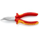   KNIPEX 25 26 160 Fél-kerek csőrű fogó vágóéllel (Rádiófogó) 160 x 51 x 18 mm