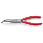   KNIPEX 26 21 200 SB Fél-kerek csőrű fogó vágóéllel (gólyacsőr fogó) feketére foszfátozott 200 mm