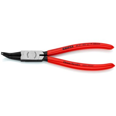 KNIPEX 44 31 J22 Seeger-gyűrű fogó Furatokban lévő belső gyűrűkhöz 45°-os szögű 180 x 48 x 18 mm