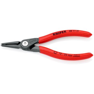 KNIPEX 48 11 J1 Precíziós Seeger-gyűrű fogó Furatokban lévő belső gyűrűkhöz 140 x 48 x 12 mm