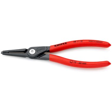 KNIPEX 48 11 J2 Precíziós Seeger-gyűrű fogó Furatokban lévő belső gyűrűkhöz 180 x 46 x 13 mm