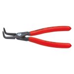   KNIPEX 48 21 J41 SB Precíziós gyűrűs fogó furatokban lévő belső biztosítógyűrűkhöz csúszásmentes műanyag bevonattal, szürke atram