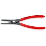   KNIPEX 49 11 A3 Precíziós Seeger-gyűrű fogó Külső gyűrűkhöz, (tengelyek) 225 x 49 x 14 mm