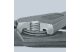 KNIPEX 49 11 A4 Precíziós Seeger-gyűrű fogó Külső gyűrűkhöz, (tengelyek) 320 x 137 x 17 mm