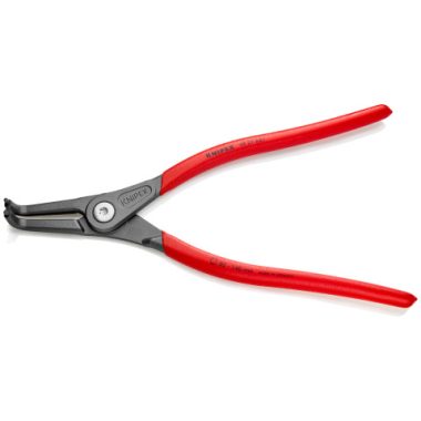 KNIPEX 49 21 A41 Precíziós Seeger-gyűrű fogó Külső gyűrűkhöz, (tengelyek) 305 x 56 x 28 mm