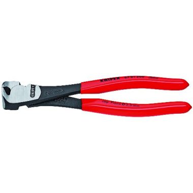 KNIPEX 67 01 200 SB Erőkímélő homlokcsípőfogók feketére foszfátozott 200 mm