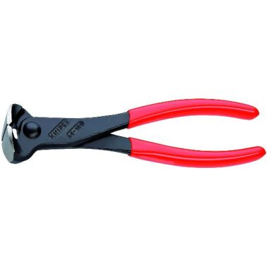 KNIPEX 68 01 180 SB Homlokcsípőfogók feketére foszfátozott 180 mm