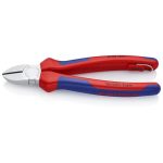   KNIPEX 70 05 180 T BK Oldalcsípőfogók rögzítőszemmel krómozott 180 mm