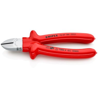 KNIPEX 70 07 180 Oldalcsípőfogó 180 x 62 x 30 mm