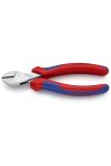 KNIPEX 73 05 160 SB X-Cut Kompakt oldalcsípőfogó nagy áttételű krómozott 160 mm