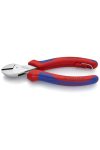 KNIPEX 73 05 160 T BK X-Cut  Kompakt oldalcsípőfogó krómozott 160 mm