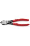 KNIPEX 74 01 180 SB Erő-kímélő oldalcsípőfogó feketére foszfátozott 180 mm