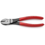   KNIPEX 74 01 180 SB Erő-kímélő oldalcsípőfogó feketére foszfátozott 180 mm