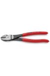 KNIPEX 74 01 200 SB Erő-kímélő oldalcsípőfogó feketére foszfátozott 200 mm