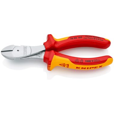 KNIPEX 74 06 160 Erő-kímélő oldalcsípőfogó 160 x 57 x 19 mm