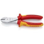   KNIPEX 74 06 180 SB Erő-kímélő oldalcsípőfogó krómozott VDE 180 mm