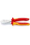 KNIPEX 74 06 200 T Erő-kímélő oldalcsípőfogó TT 200 x 58 x 27 mm