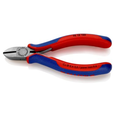 KNIPEX 76 12 125 Oldalcsípőfogó Villamos szakemberek számára 125 x 60 x 19 mm