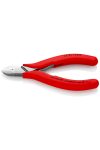 KNIPEX 77 21 115 N Elektronikai oldalcsípőfogó Dobozos csuklóval 115 x 64 x 12 mm