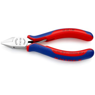 KNIPEX 77 42 130 Elektronikai oldalcsípőfogó 130 x 61 x 18 mm